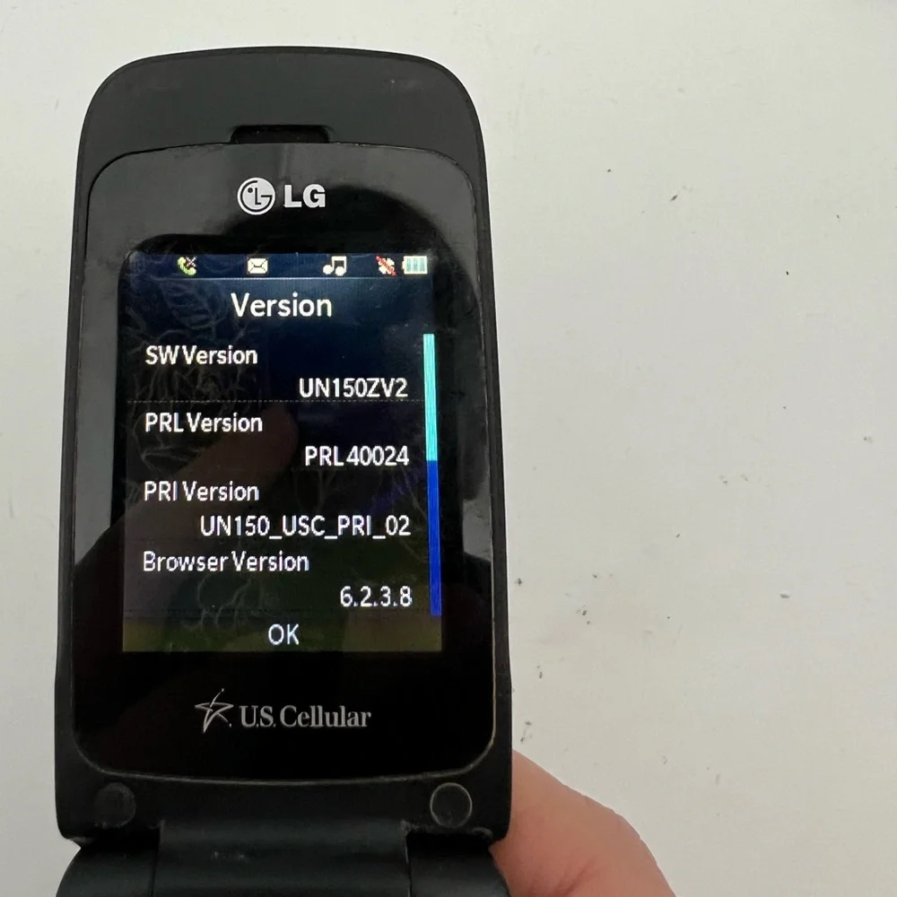 LG Envoy UN150 Flip Phone US Cellular Rare
